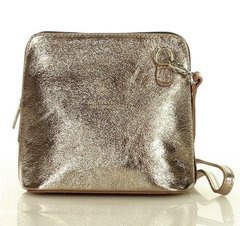 Llistonoszka skórzana torebka MAZZINI - Foggia Lux dark bronzo złota - min. zamówienie 20 / 50 / 100 szt.