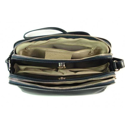 Listonoszka Vera Pelle  komory pojemna granatowa  VP2K2BS