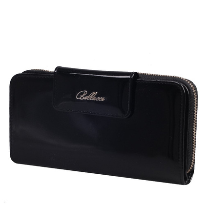 Portfel damski skórzany BELLUCCI D53 Czarny - min. zamówienie 20 / 50 / 100 szt.