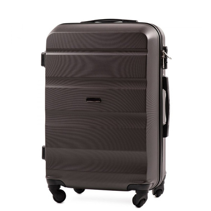 Średnia walizka WINGS AT01 M Szary