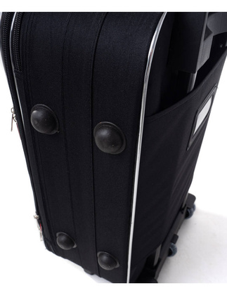 Zestaw walizek 3 walizek + Kuferek PELLUCCI RGL 773 Czarno granatowy