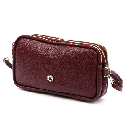 Mała listonoszka 1749 DOLLARO, skóra naturalna