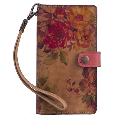 Portfel damski skórzany KEMER R6 Brązowy - min. zamówienie 20 / 50 / 100 szt.