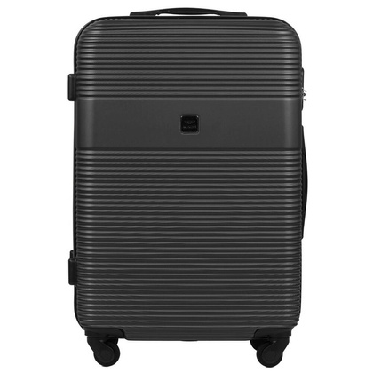 Średnia walizka WINGS 5398 M Dark Grey