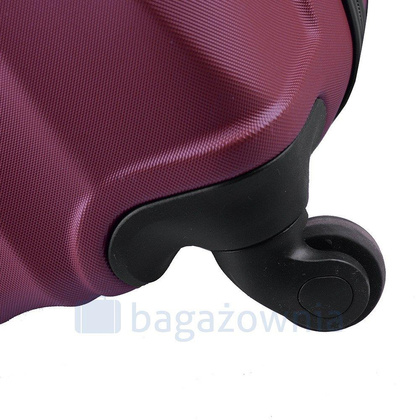 Duża walizka WINGS 159 L Bordowa
