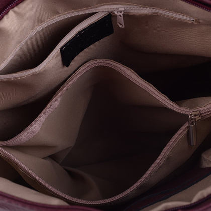 Torebka damska KEMER 3-62-S2-509 Bordowa - min. zamówienie 20 / 50 / 100 szt.