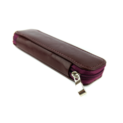 317 Piórnik owalny mały-wiśnia KEMER