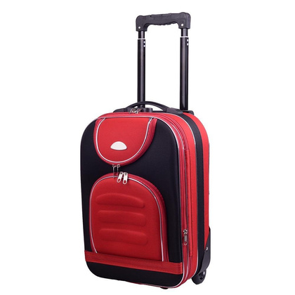 Mała kabinowa walizka PELLUCCI RGL Ryanair Czerwona/Czarna