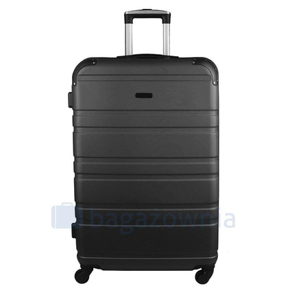 Średnia walizka 608 M Szara