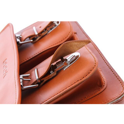 Stylowa torba kuferek KEMER VOOC Vintage P30 naturalny