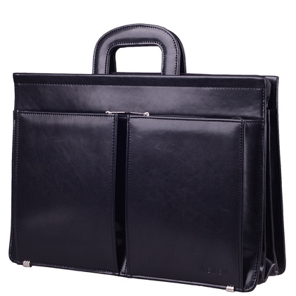 Teczka męska skórzana KEMER B 635/DW Czarny