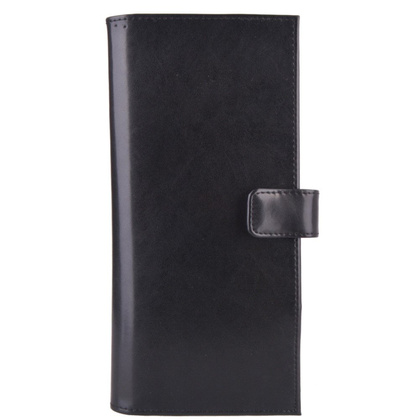 Etui na karty skórzane KEMER 213W/DW Czarne