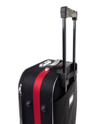 Mała kabinowa walizka PELLUCCI RGL 801 S Czarno granatowa