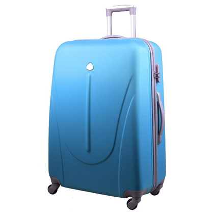 Duża walizka PELLUCCI RGL 883 L Turkusowa