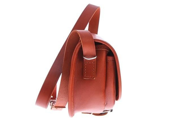 Listonoszka mała torebka KEMER VOOC Vintage P14 Koniak