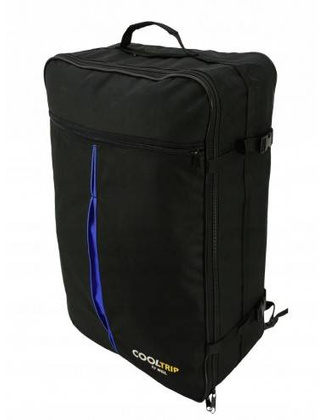 Plecak Torba podróżna podręczna PELLUCCI RGL Wizzair 26B Czarno niebieski