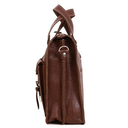 Torba aktówka skórzana KEMER VOOC TC9 Brąz