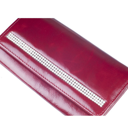Portfel damski skórzany KEMER SV270 Bordowy - min. zamówienie 20 / 50 / 100 szt.