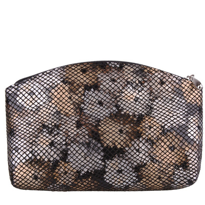 Kosmetyczka skórzana KEMER KO252 Złota łuska - min. zamówienie 20 / 50 / 100 szt.