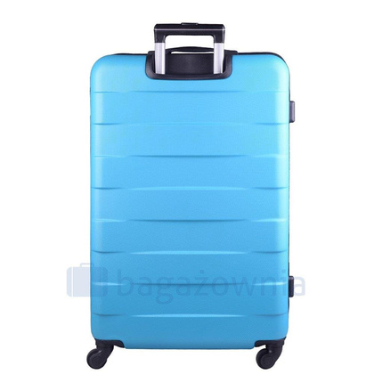 Średnia walizka WINGS 401 M Turkusowa