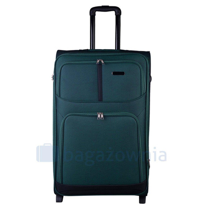 Duża walizka WINGS 206 L Zielona