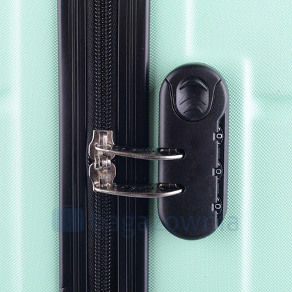 Mała kabinowa walizka WINGS 147 S Jasnozielona