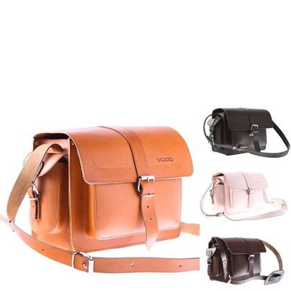 Oryginalna torba skóra KEMER VOOC Vintage P29 Czarna