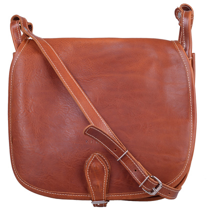 Torebka damska skórzana KEMER 886 Jasny Brąz