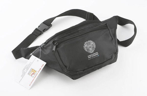 Torebka biodrowa RINI 20129-02 Szary