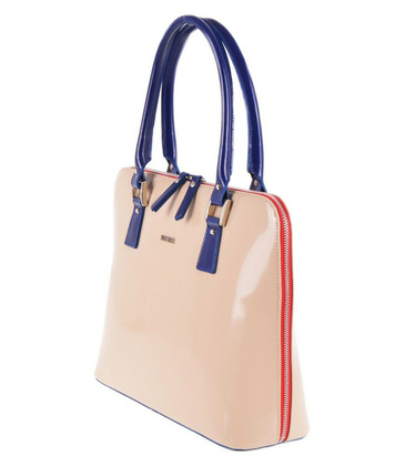 Torebka damska skórzana KEMER 003 Beżowa - min. zamówienie 20 / 50 / 100 szt.