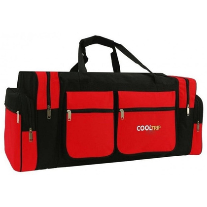 Torba podróżna podręczna PELLUCCI RGL M23C Czerwono Czarna