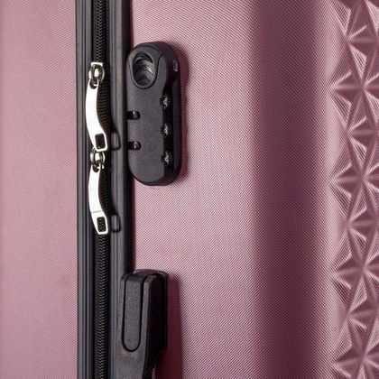 Mała kabinowa walizka KEMER SOLIER 870 Różowa - min. zamówienie 20 / 50 / 100 szt.