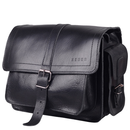 Torebka damska skórzana KEMER 889 Czarny