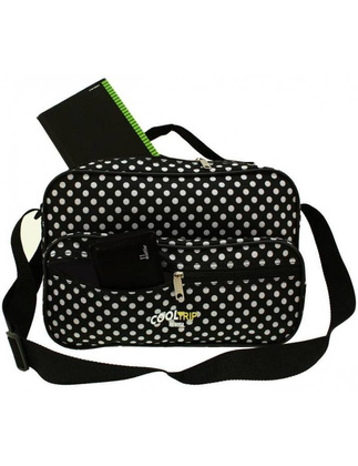 Torba do pracy PELLUCCI RGL model 21 Czarno szara turkusowa