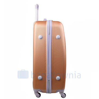 Mała walizka kabinowa PELLUCCI RGL 883 SS Złota