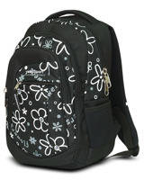 czarno / białe kwiaty || Czarny