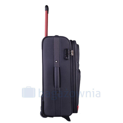 Duża walizka WINGS 206 L Szara