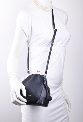 Torebka wizytowa skórzana KEMER R121 Granatowa - min. zamówienie 20 / 50 / 100 szt.