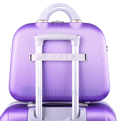 Kufer twardy PELLUCCI RGL 883 L WIZZ AIR Fioletowy
