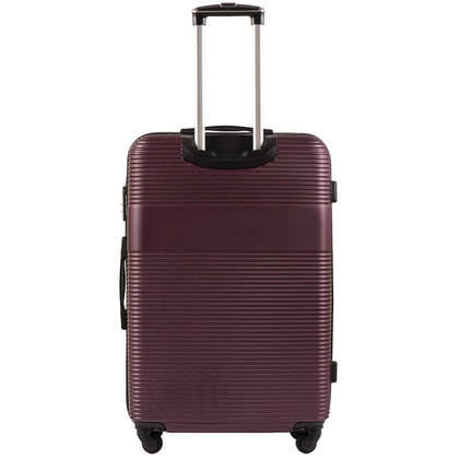 Duża walizka WINGS 5398 L Bordowa
