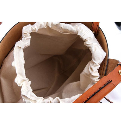 Modna torba, worek KEMER VOOC Vintage  P6 Koniak