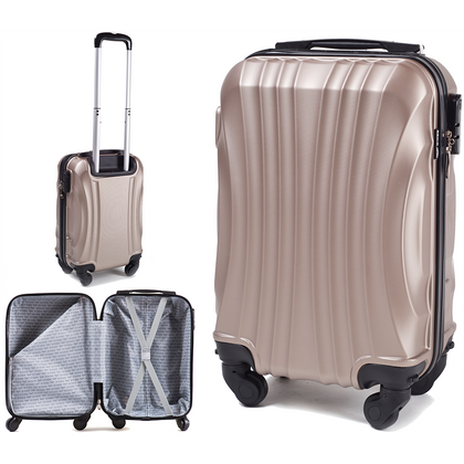 Mała kabinowa walizka WINGS 159 XS Różowa