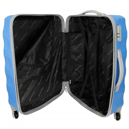 Małe kabinowa walizka PELLUCCI RGL 81 S Szara