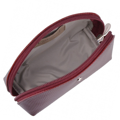 Kosmetyczka skórzana KEMER KO253 Bordo lakier - min. zamówienie 20 / 50 / 100 szt.