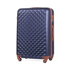 Średnia walizka KEMER SOLIER 190 Granatowa - min. zamówienie 20 / 50 / 100 szt.