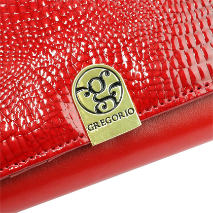 Duży damski portfel, skóra naturalna GL-106 