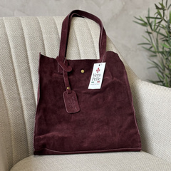 TOREBKA SHOPER DO RĘKI LUB NA RAMIĘ 25-041 Bordo