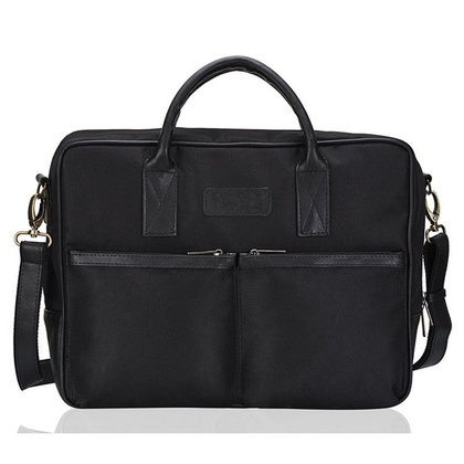 Torba na laptop 15" KEMER SOLIER Limerick Czarna - min. zamówienie 20 / 50 / 100 szt.