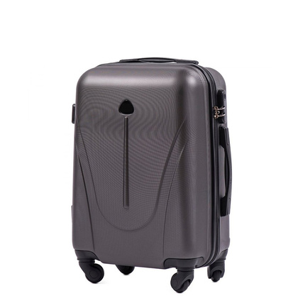 Mała kabinowa walizka WINGS 888 S Szara