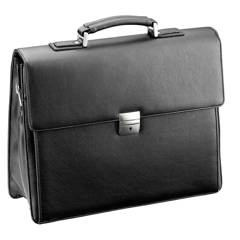 Teczka męska biznesowa KEMER 5378 01 Czarny